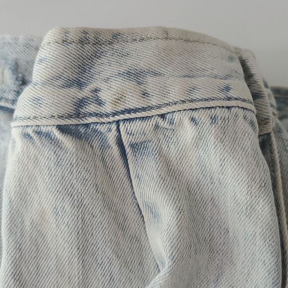 Banana Republic Distressed  Denim Jacket Light Wash Size Small - Picture 8 of 8